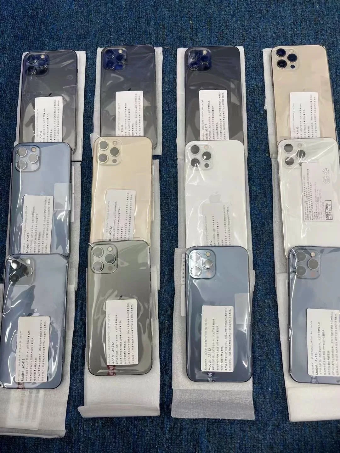 Used Unlocked Best Grade A+ 64G 128G 256G 512G CellPhone Phone For IPhone12 IPhone 12 Mini Pro / Pro Max