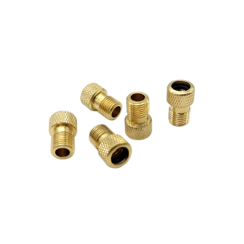 Auto spare parts universal brass tire pressure cap French type to US type car tire valve caps