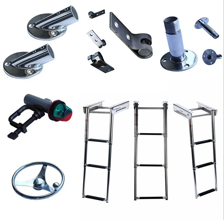 Xiamen Sunshine Marine 2022 wholesale 10 width marine hardware boat ladder steps with top quality