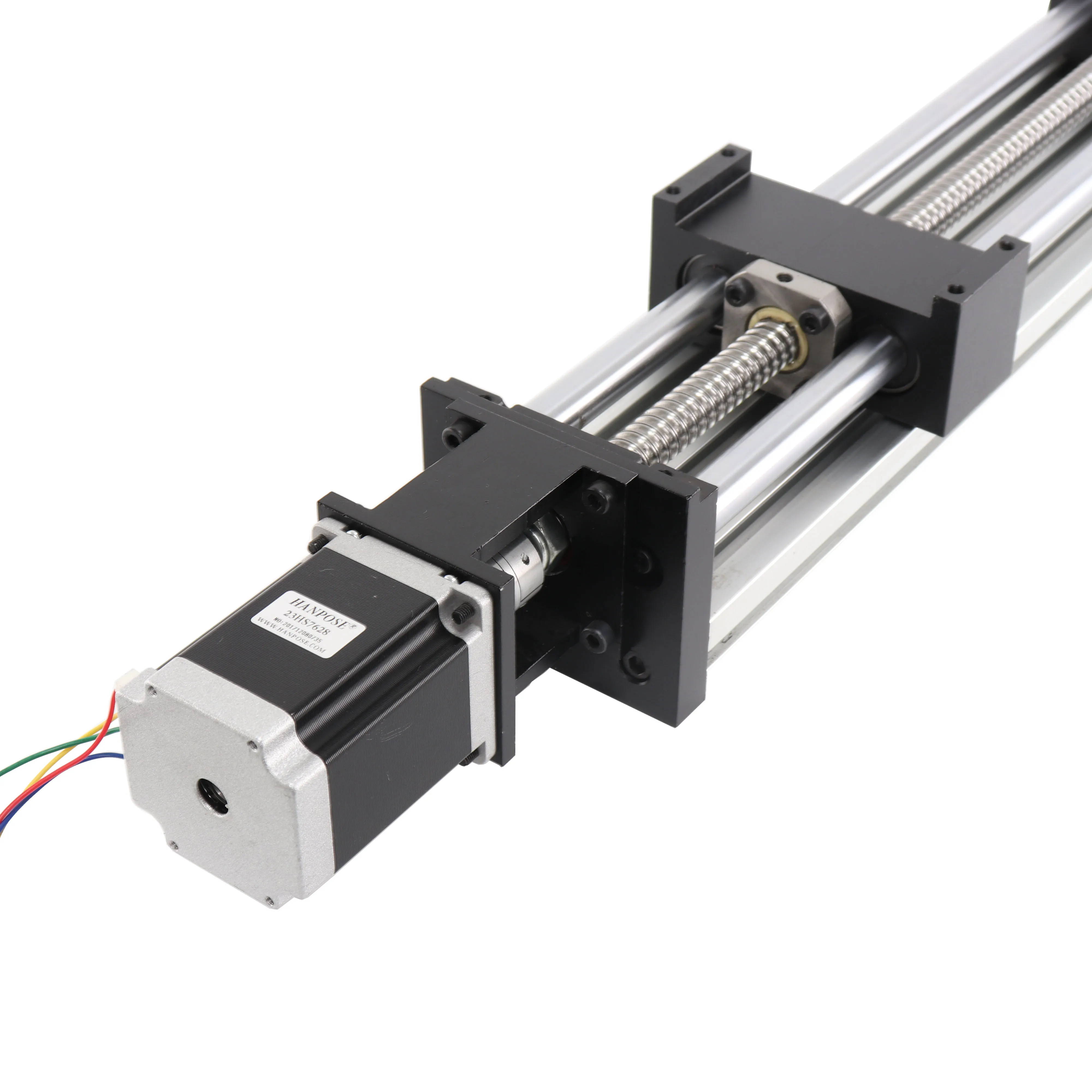 SFU1605 ball screw sliding table Effective travel 200mm NEMA 23 stepper motor Linear Slide Guide Motion Module Sliding CNC table