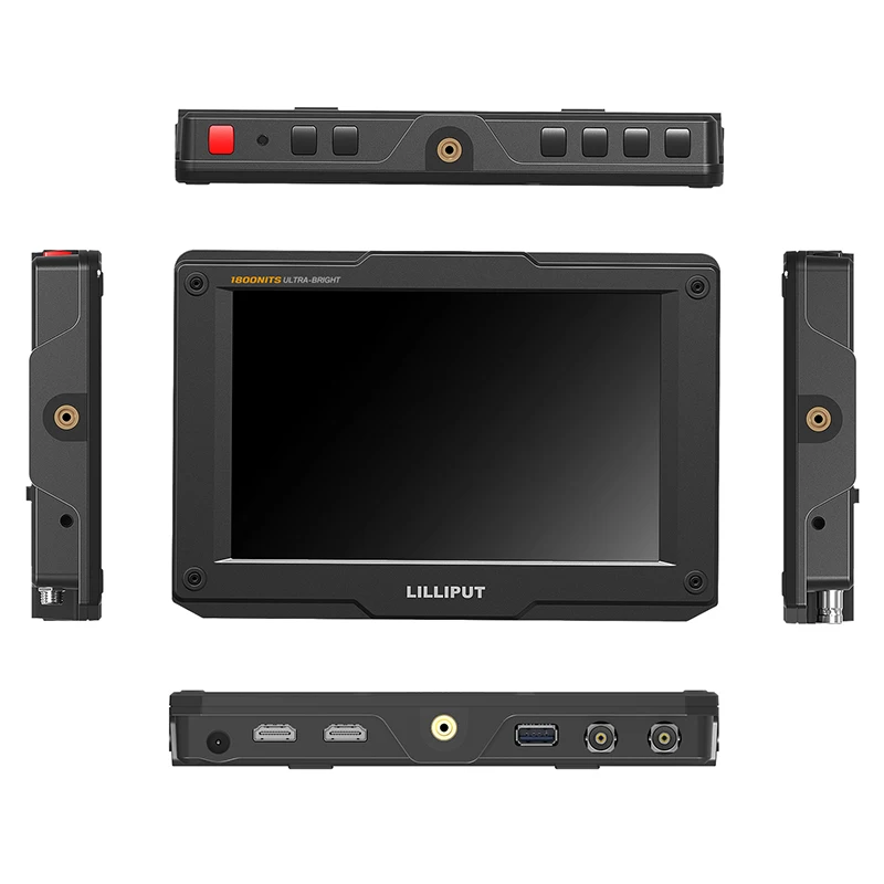 LILLIPUT 7 дюймов ультра яркость 1800 нит FHD камера для контроля уровня сахара в крови с HDMI SDI 3D LUT HDR