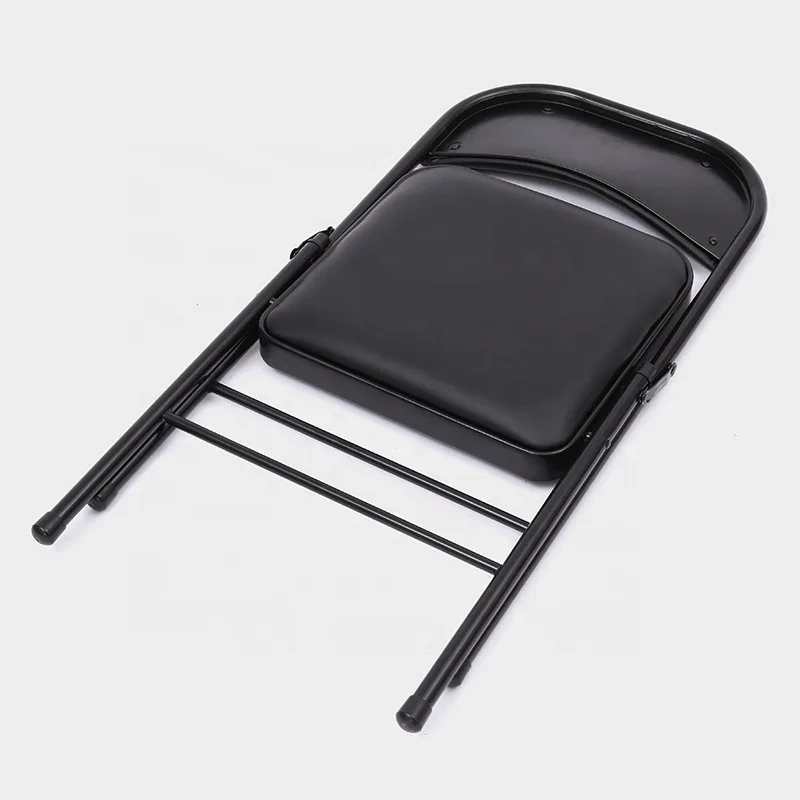 Wholesale Custom Commercial Outdoor Stackable Garden Folding Metal Chair For Wedding Party Events