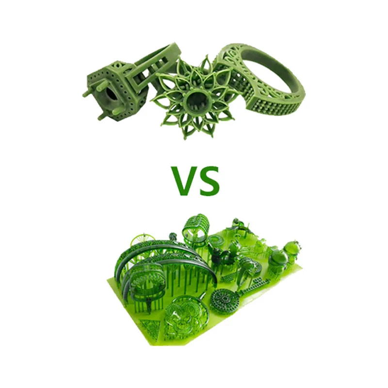 3D print jewelry casting resin 405nm high wax supplier LCD DLP Resin Castable 3D Casting Resin