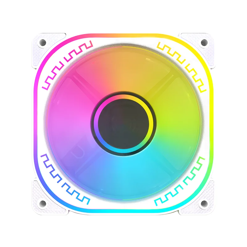 New Style Factory Direct Sales CPU Cooling Fan With High Cooling Performance 5V ARGB 3Pin 4Pin Motherboard Sync Fan for PC