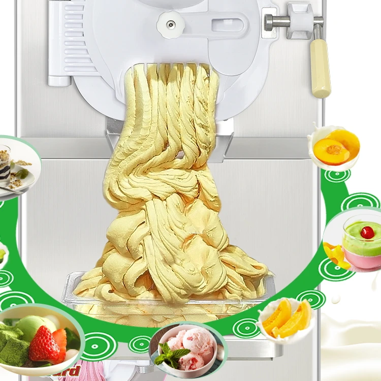 CE ETL Rohs approved Gelato machine/hard ice cream machine/Batch freezer for sale