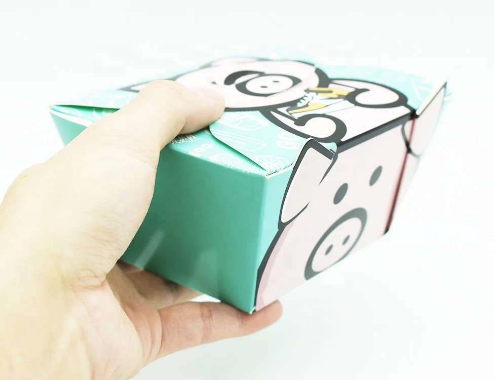 PHERO Manufacture Takeaway Paper Box Happy Meal Box Unique Design Lunch/Dinner Paper Box