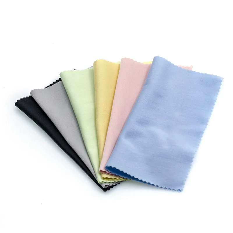 Wholesale  Sunglasses cloth custom  glass cleaning cloth Printable logo cleaning tissue eyewear cloth