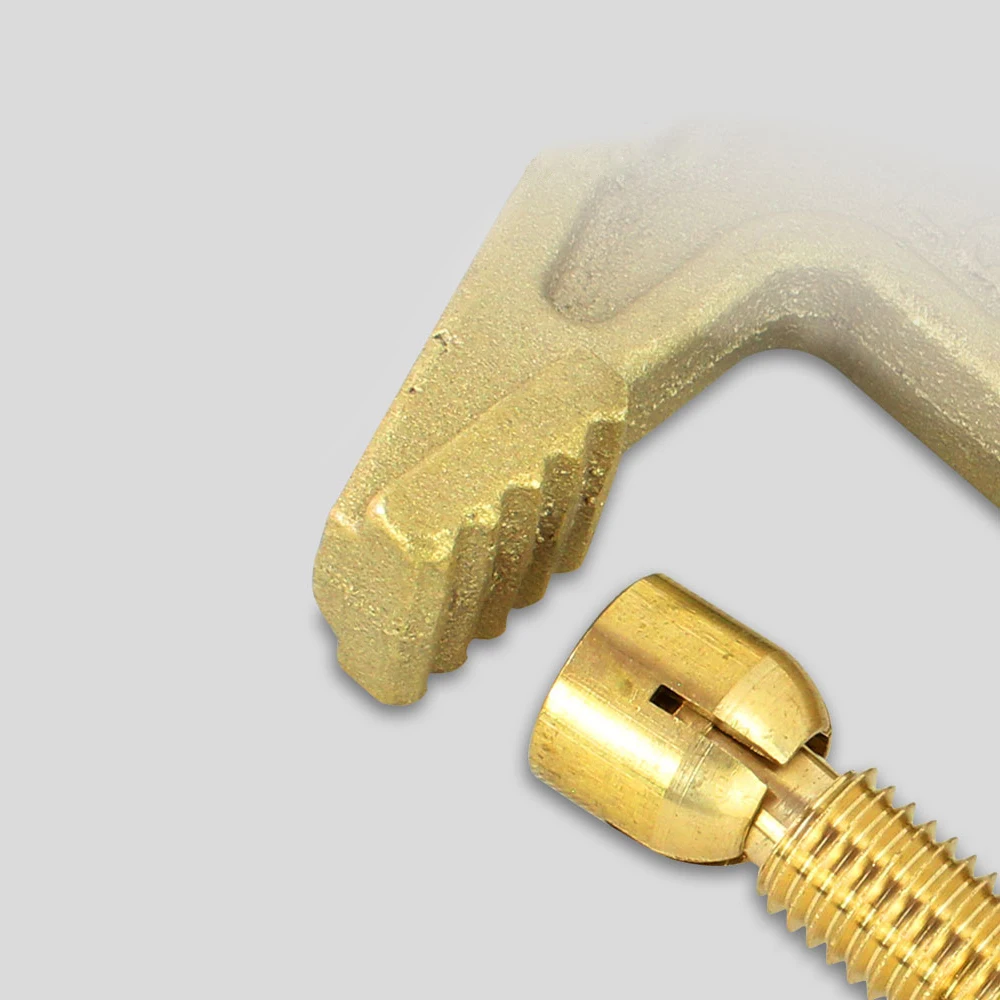 Welding machine type C 500A all-copper ground clamp copper rod comes with 200A wiring nose