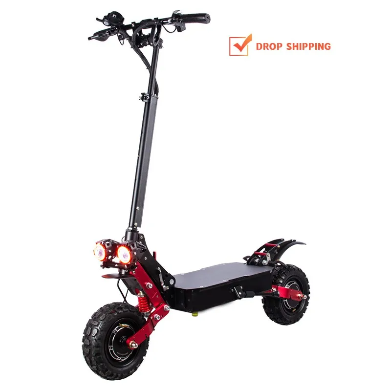 2024 EU SA AU  11 Inch 5600W 6000w Electric Scooter Dual Motor Folding Fast Scooter Adults 50 Mph Electric Scooter