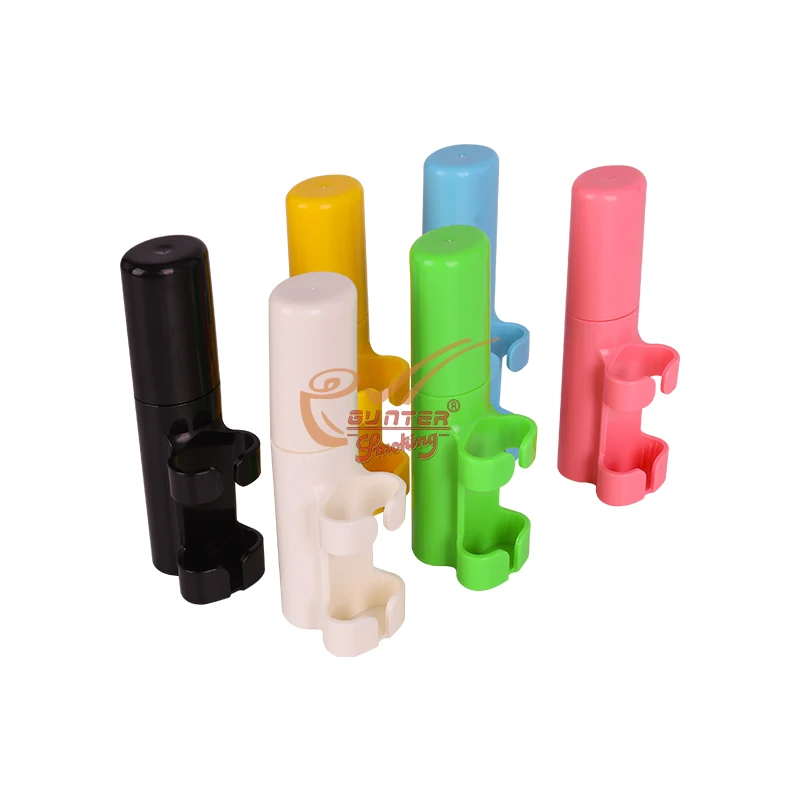 Lanchuang Factory New Style Plastic Storage Multi-function Colorful Cigarette Case with Lighter