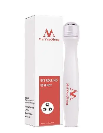 MeiYanQiong Hyaluronic Acid Eye Serum Anti Wrinkle Remove Dark Circles Eye Bags Anti-Puffiness Cream Firm Fade Fine Lines Care