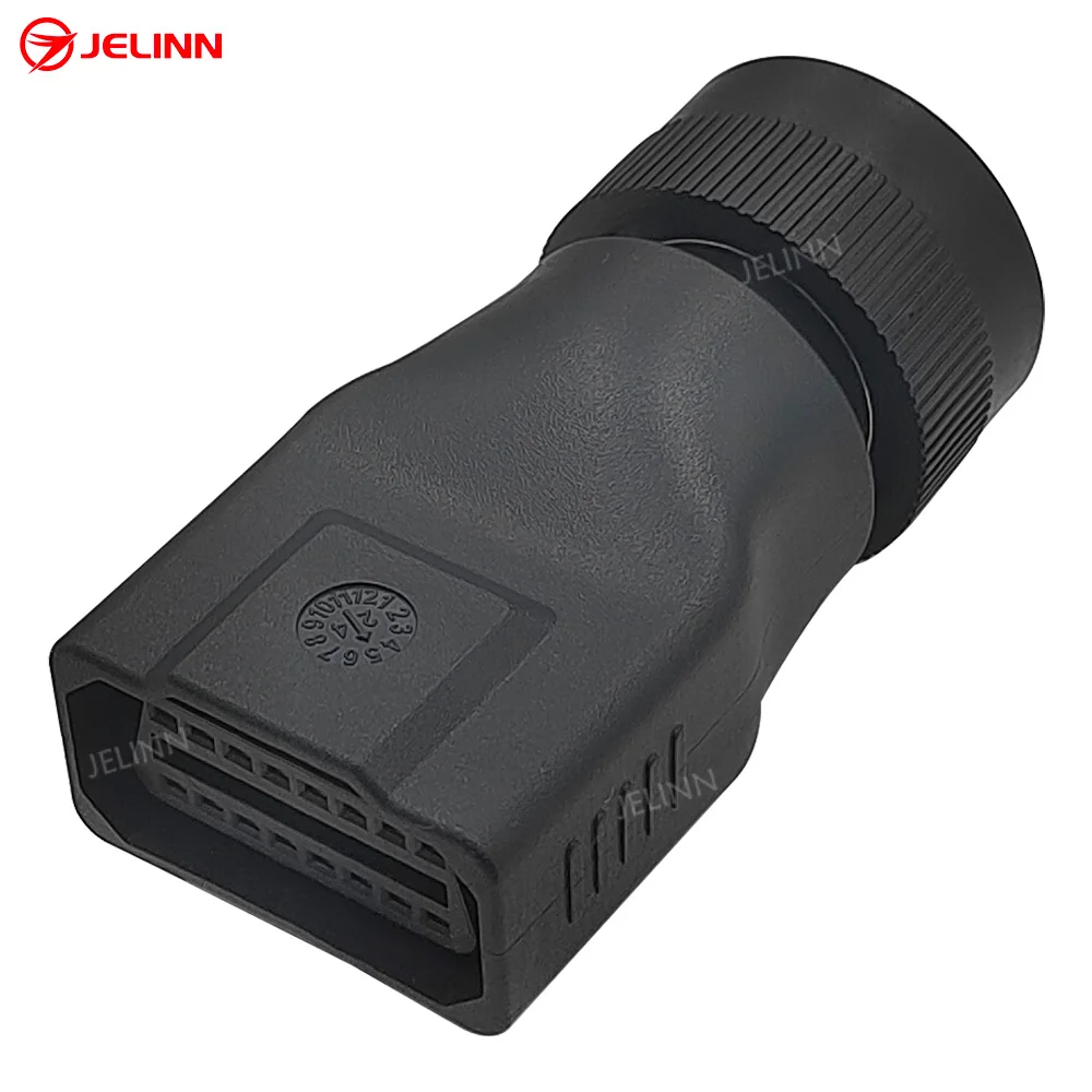 CAT 14 Pin to OBD 2 OBD2 16 Pin 16pin Female Adapter for Caterpillar