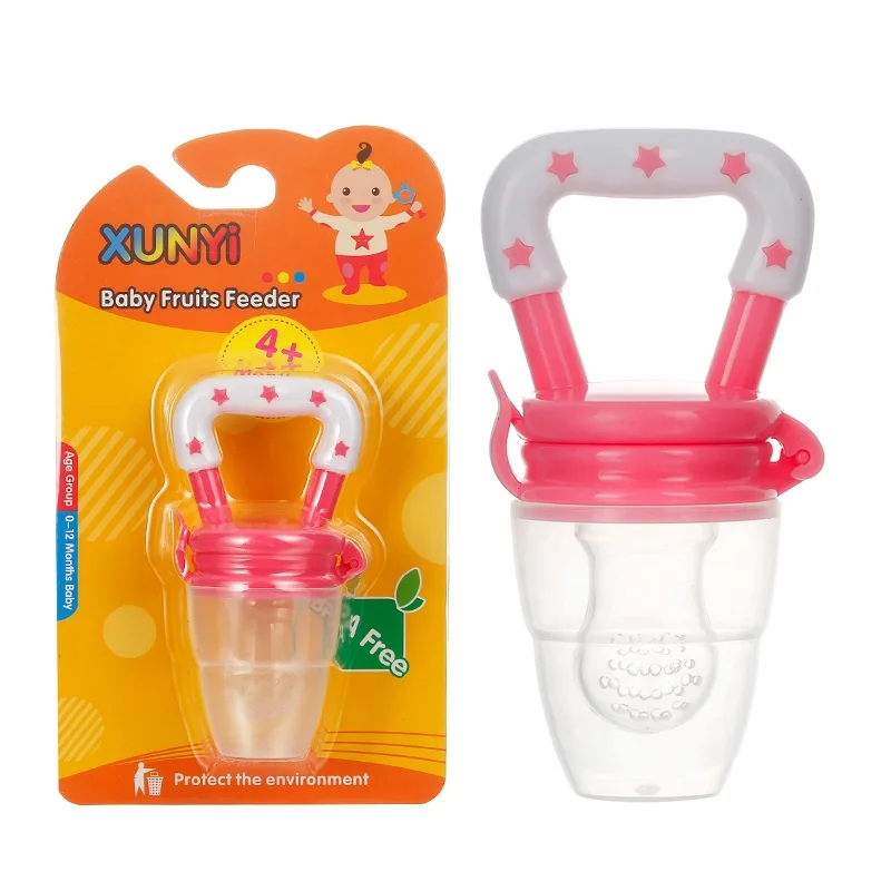 Baby Bottle Feeding Fruit Vegetable Music Newborn Food Supplement Bite Juice Feeder Baby Nimbler Pacifier For Fruit Portable