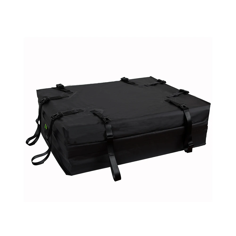
Big Capacity Foldable PVC Black Rooftop Cargo Carrier Luggage Waterproof Car Roof Bag 