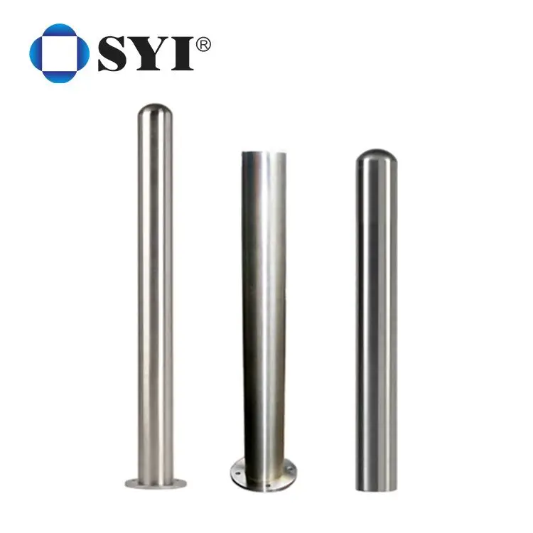 Barrier Factory Outdoor Safety Security Barrier Stainless Steel Street Fixed Parking Post Bollard Price