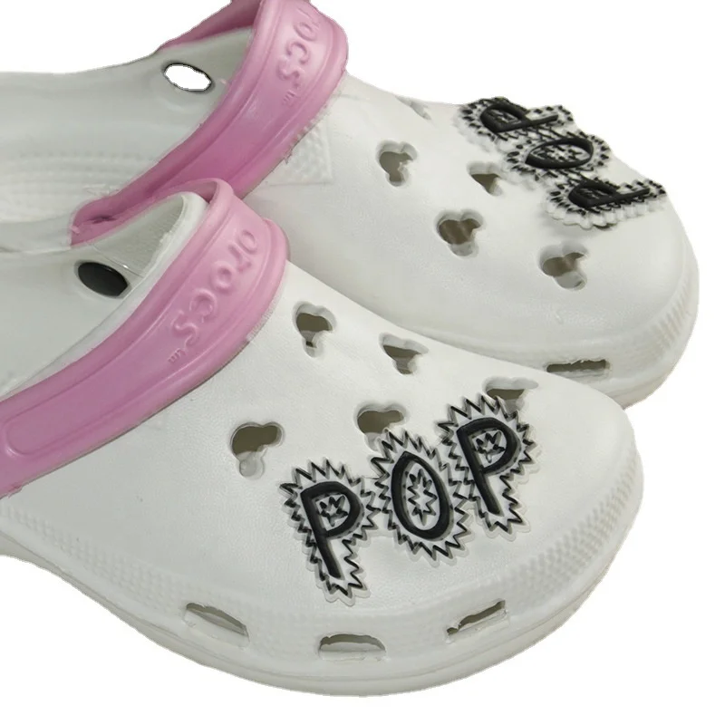 Wholesale High Quality Custom Logo Jiblets Shoe Lace Charms 3D Anime Character Soft PVC Shoe Charm for Crocs