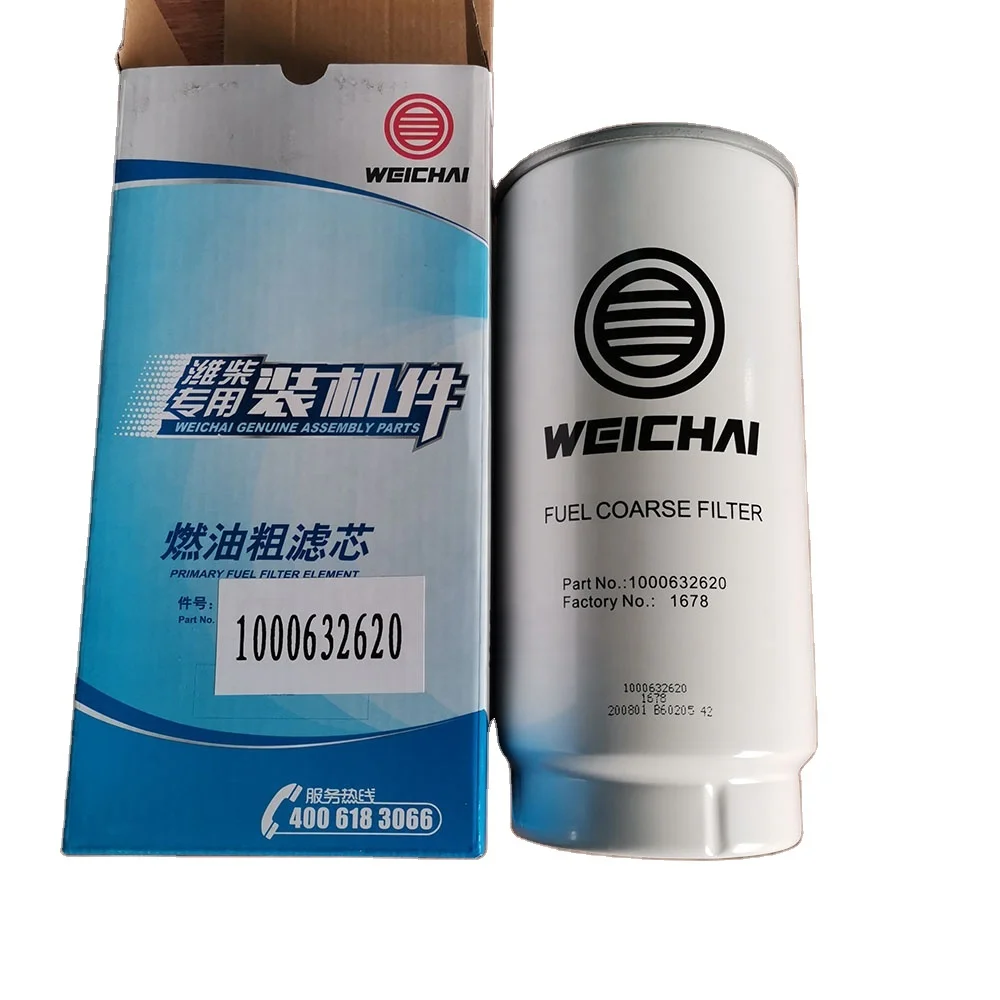 Оригинальный элемент фильтра первичного топлива 1000632620 1000942192 для деталей дизельного двигателя