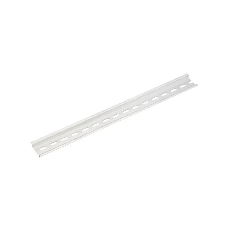 Высококачественная Din-рейка 35 мм, ширина 7,5 мм, высота M4 M6, углеродистая сталь, упаковка 1 или 2 метра