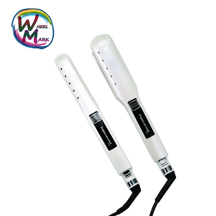 Автоматическая Плойка для волос с ЖК-дисплеем портативная Вращающаяся мини электрическая перезаряжаемая Беспроводная волнистая палочка утюжок создания