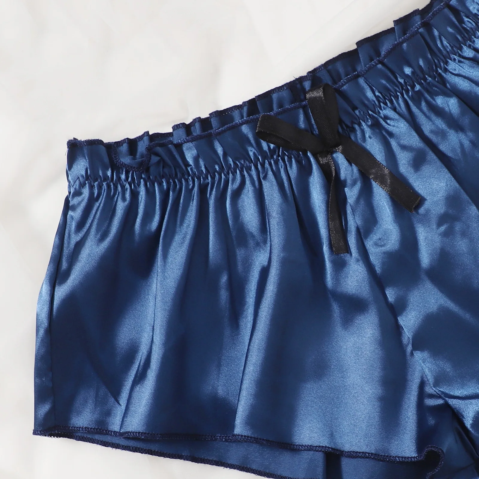 New Arrival Mature Thin Sleepwear Silk Fabric Lace Bra Underwear Set Sexy Lingerie For Hot Girl