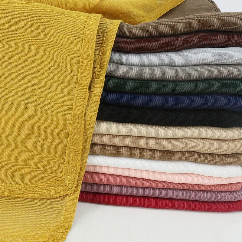 double stitching modal hijab shawls scarf for Muslim women bawl scarves hijabs Australia popular