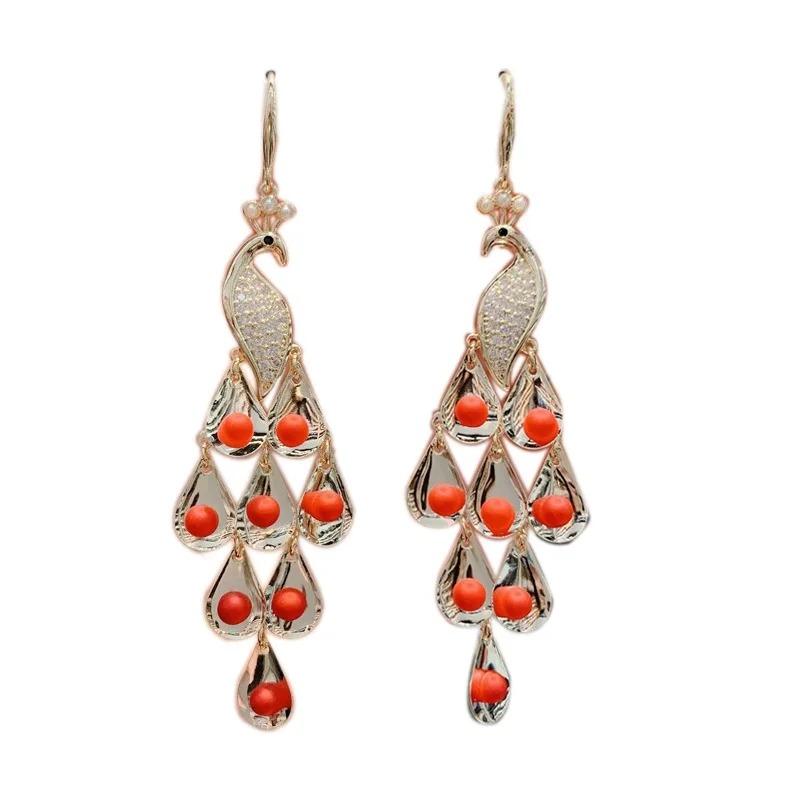 Прямые продажи с фабрики роскошные стильные серьги жемчугом и