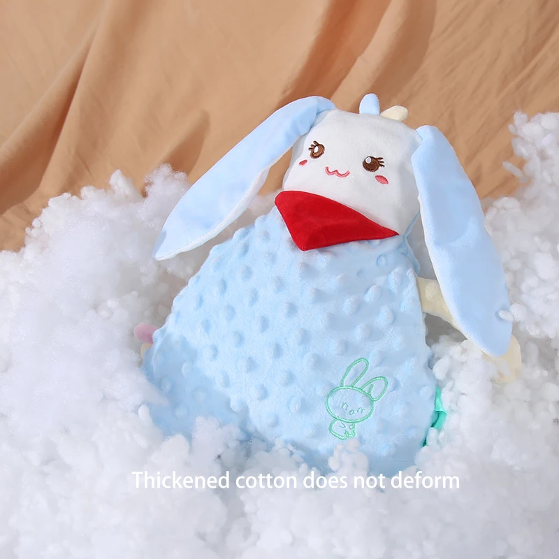 co-sleeping pacifying towel co-sleeper baby fancy plush toy baby sleeping dolls pacifying dolls parent-child ringing plush toys