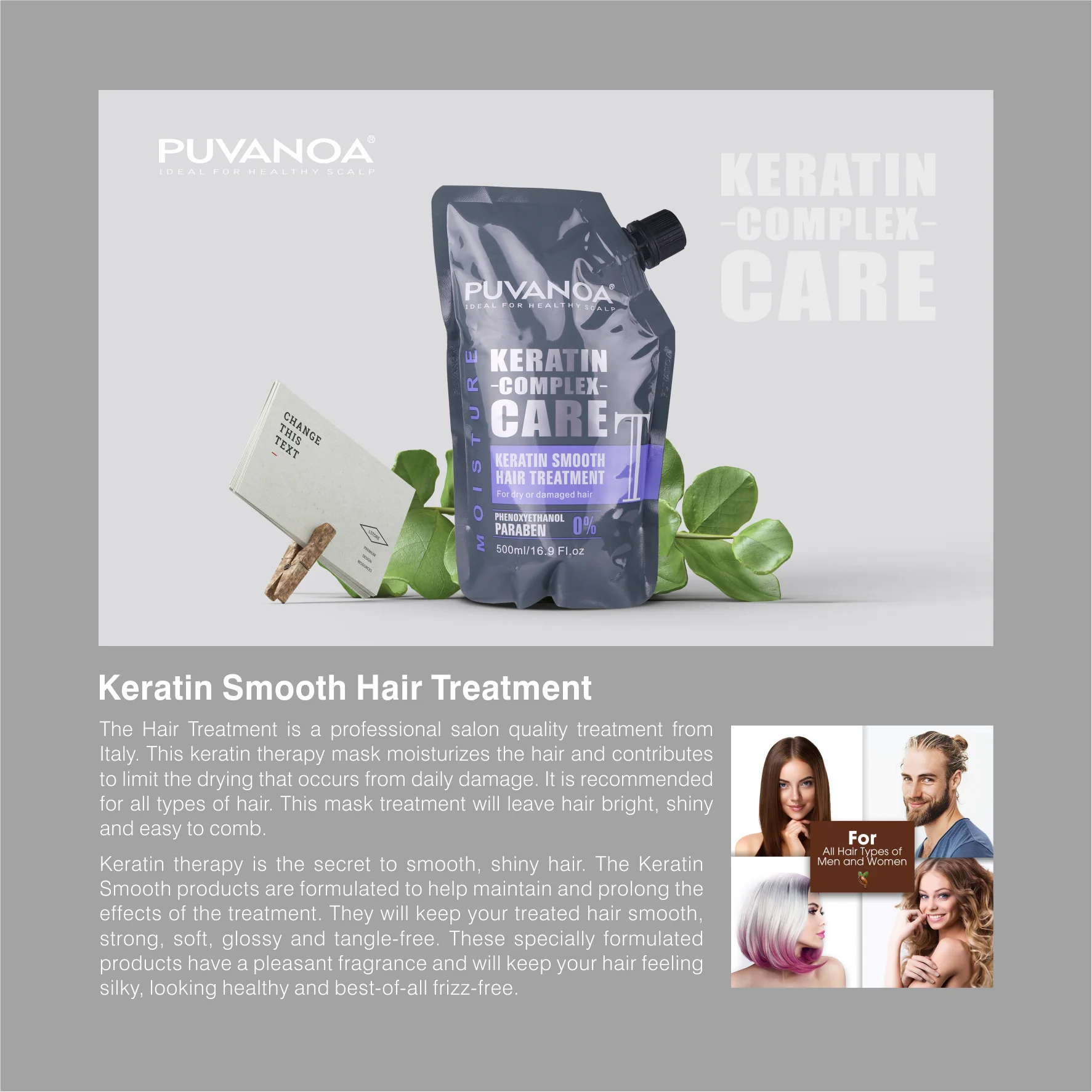 
Wholesale Natural Organic Keratin Mask Hair Treatment Argan Oil Mask for damaged hair Sulfate Free 