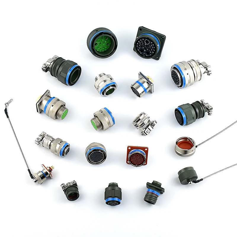 TT MIL-DTL-38999 III Series 5 pin D3899920FB05PN D38999 J599 Circular Connectors Aviation Plug Connector Manufacturer