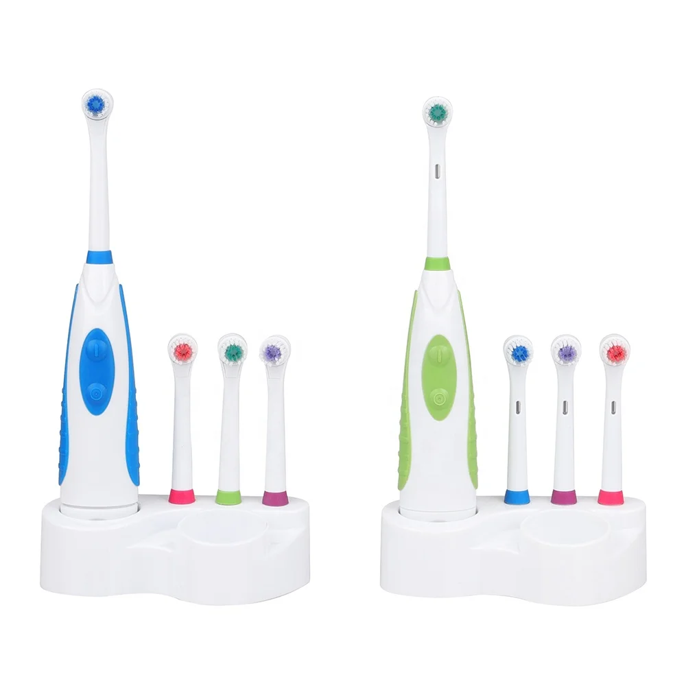 Factory wholesales three brush heads waterproof adult electric toothbrushes for household use