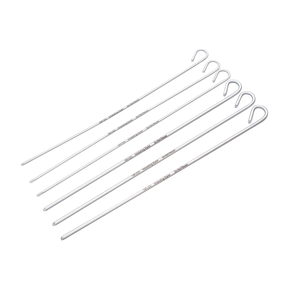 Flexible Intubation Stylet Malleable Aluminum Soft Distal Tip Smooth Intubation Assistance