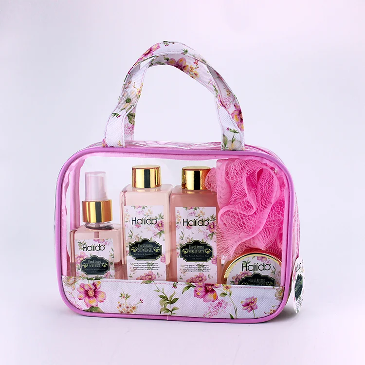 
Magnolia Blossom Christmas Shower Gel Spa Bath Gift Set 