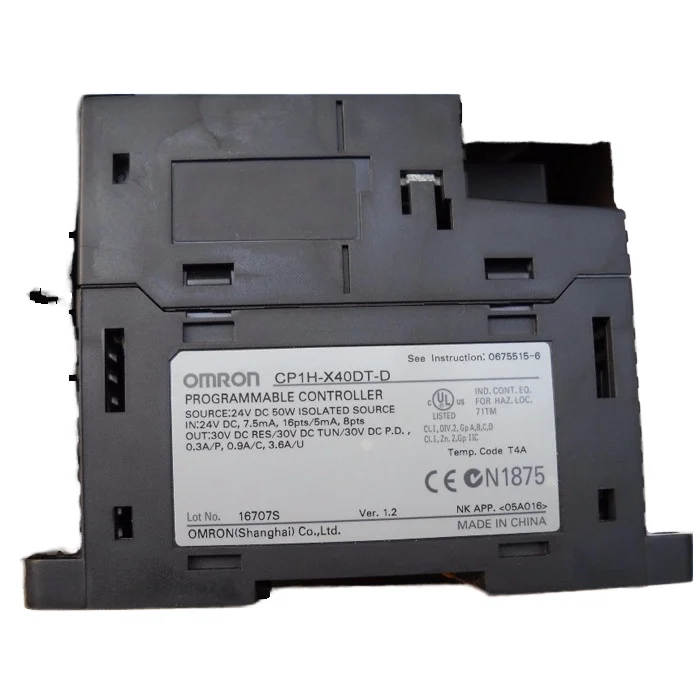 Omron PLC CP1H-X40DT-D and CP1H-X40DR-A Distributors Electronic Data Systems Product For Automation Machine
