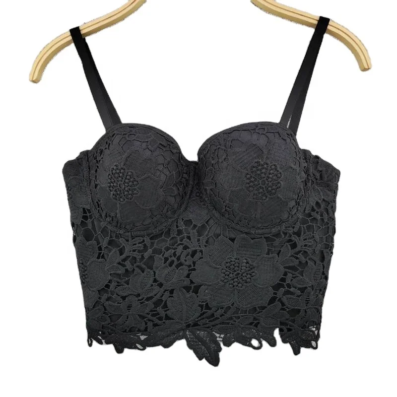 Оптовая продажа, черные, белые винтажные корсеты со шнуровкой и цветочным принтом, сексуальные бюстье, Топ