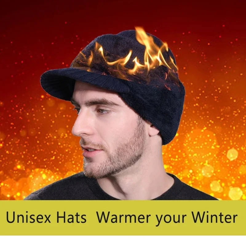 
Hats men and women hooded caps plus velvet warm face mask caps outdoor cold-proof face masks woolen caps 