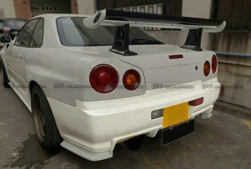Для NISSAN Skyline R34 GTT ESB стильный задний бампер высококачественное стекловолокно автомобильные аксессуары