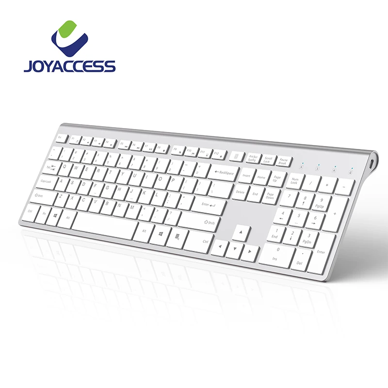 
2021 Keyboard Wireless Rechargeable Full Size Keyboard Spanish/French/Italian/German/English/ Russian Silm for Office 