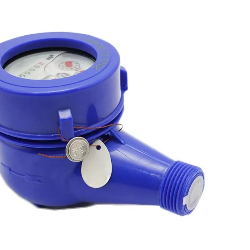 DN15 Garden Home Plastic Cold Water Meter Single Water Flow Wet Table Measuring Tool Wet Water meter