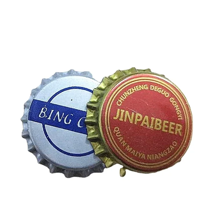 Logo Printing Black 26 mm Beer Bottle Cap 26mm Twist off Crown Caps