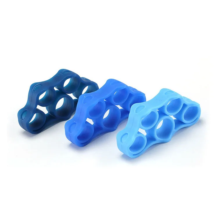 Fitness equipment hand strength trainer Adjustable silicone finger trainer Silicone hand finger grip exercise equipment