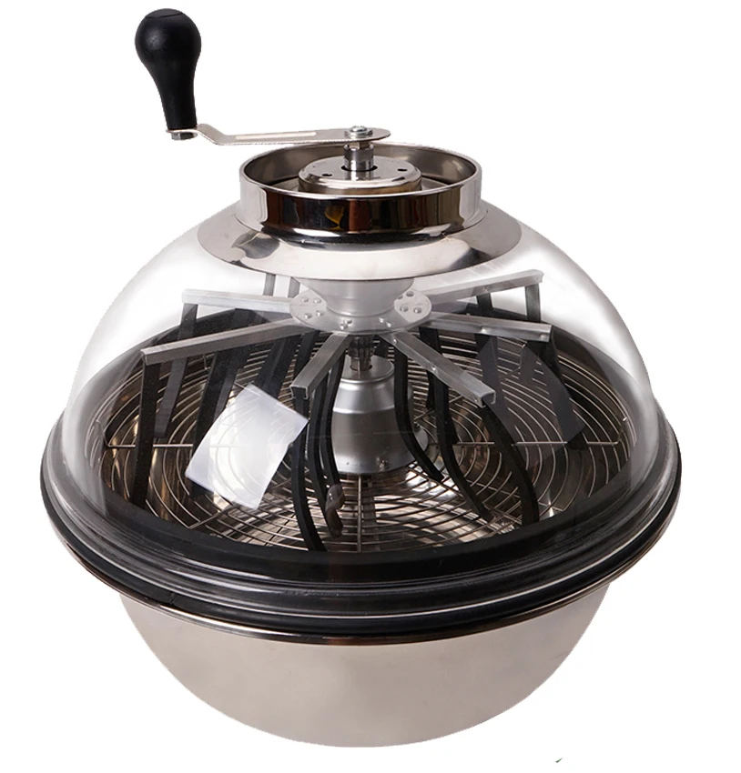 
manufacturer High Quality Stainless Steel Blade 16 inch Hand Driven Hand Held Trimmer Electric Hydroponics Leaf Bud Bowl Trimmer 