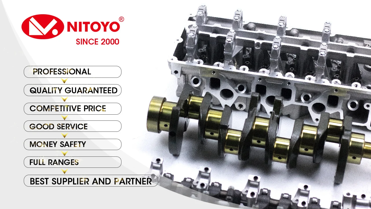 NITOYO manufacture Wholesale J20B Head Cylinder 11100-65G03 Buy Engine Cylinder Head Aluminum  for SUZ Vitara 2.0L J20B