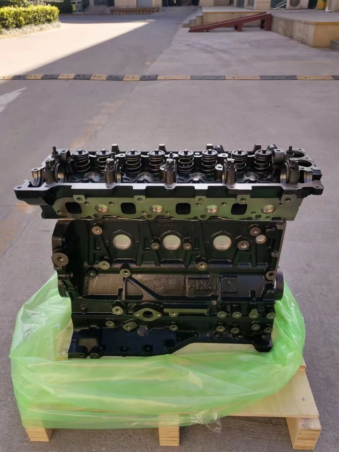 new auto parts 4HG1 diesel long-block engine assy engine for Isuzu 4HG1 4.33L 120ph
