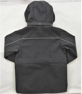 seam taped kids softshell jacket