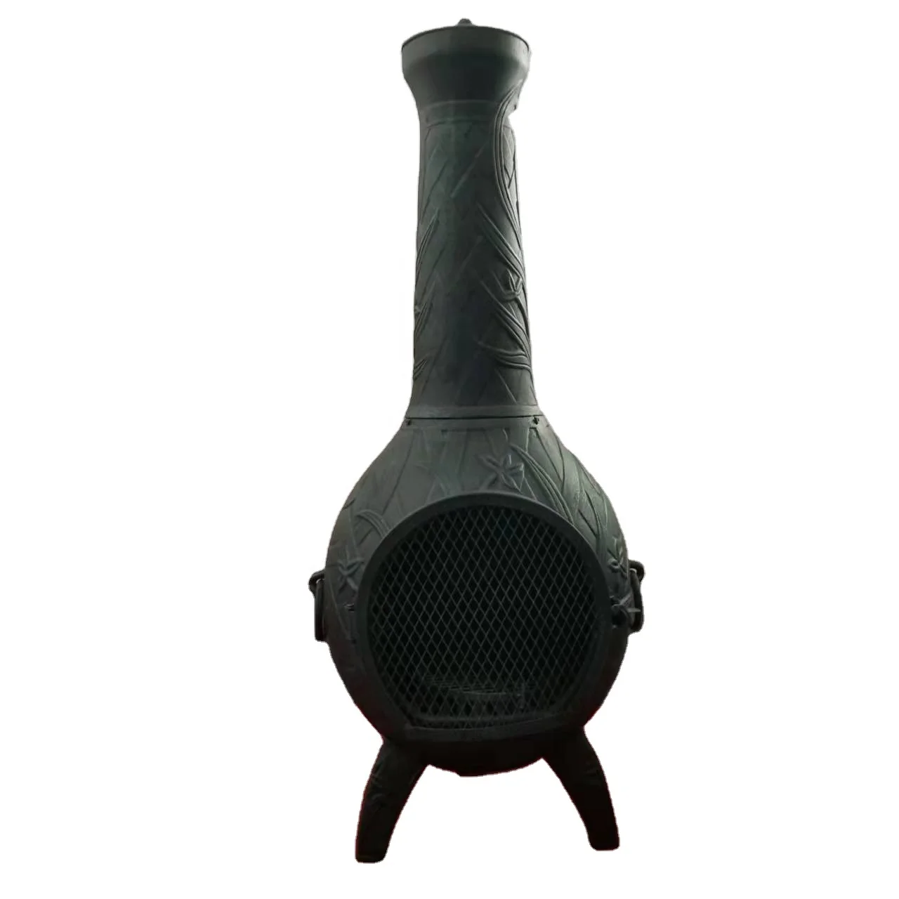 Сад дровяной стенды литого железа Открытый Патио Нагреватель твердый Cas железа Chiminea