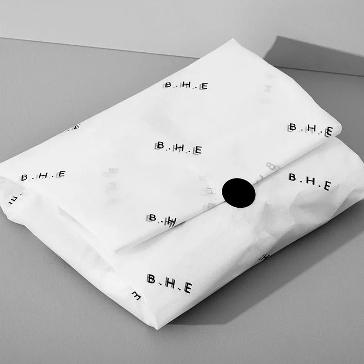 CL- 006 Tissue paper wrapping silk custom logo paper design tissue gift paper