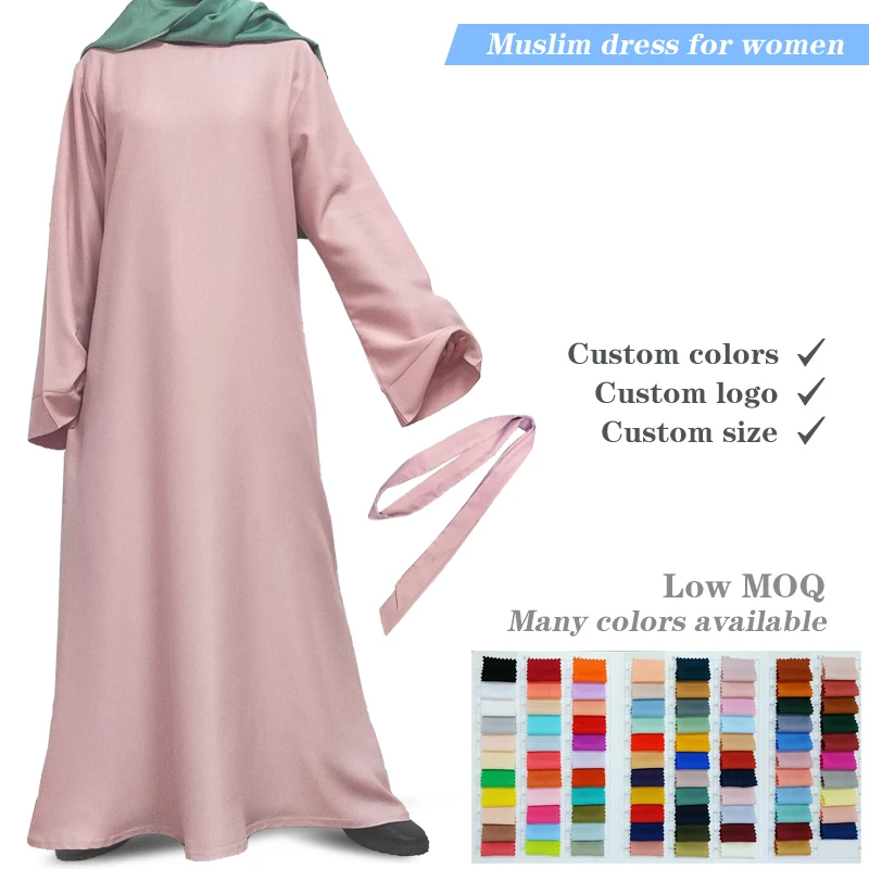 Hot Selling Two-Piece Middle East Islamic Clothing Turkey Long Sleeve Muslim Women Clothing Islamic Clothing