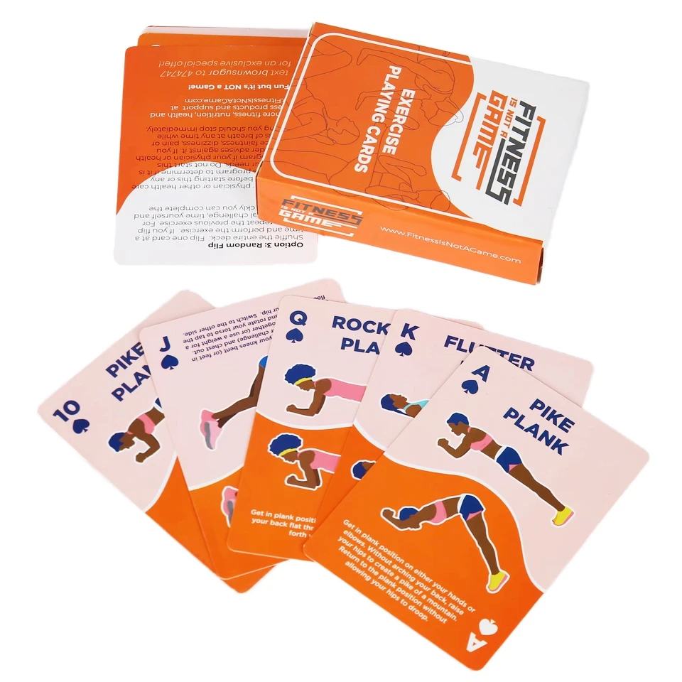 Coated Paper waterproof Card Set Custom Logo High Quality Player Cards Professional Poker Card Playing Wholesale Selling