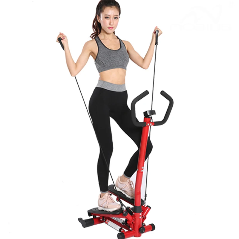 Home Use Mini Size Leg Fitness Elliptical Stepper Gym Machine Mini Stepper Exercise Machine with handle