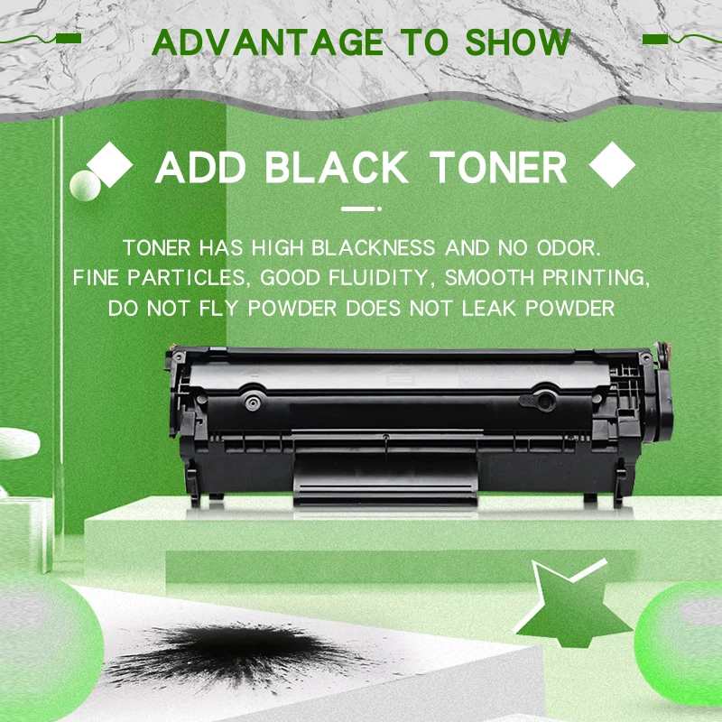 XINYU Заводская Совместимость HP Laserjet M1005MFP Q2612A 1010 1012 1018 1020 1022 3030 3050MFP 3052 заправка 12A Китай
